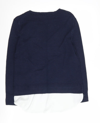 Womens UK Size S Esprit Blue Pullover Jumper