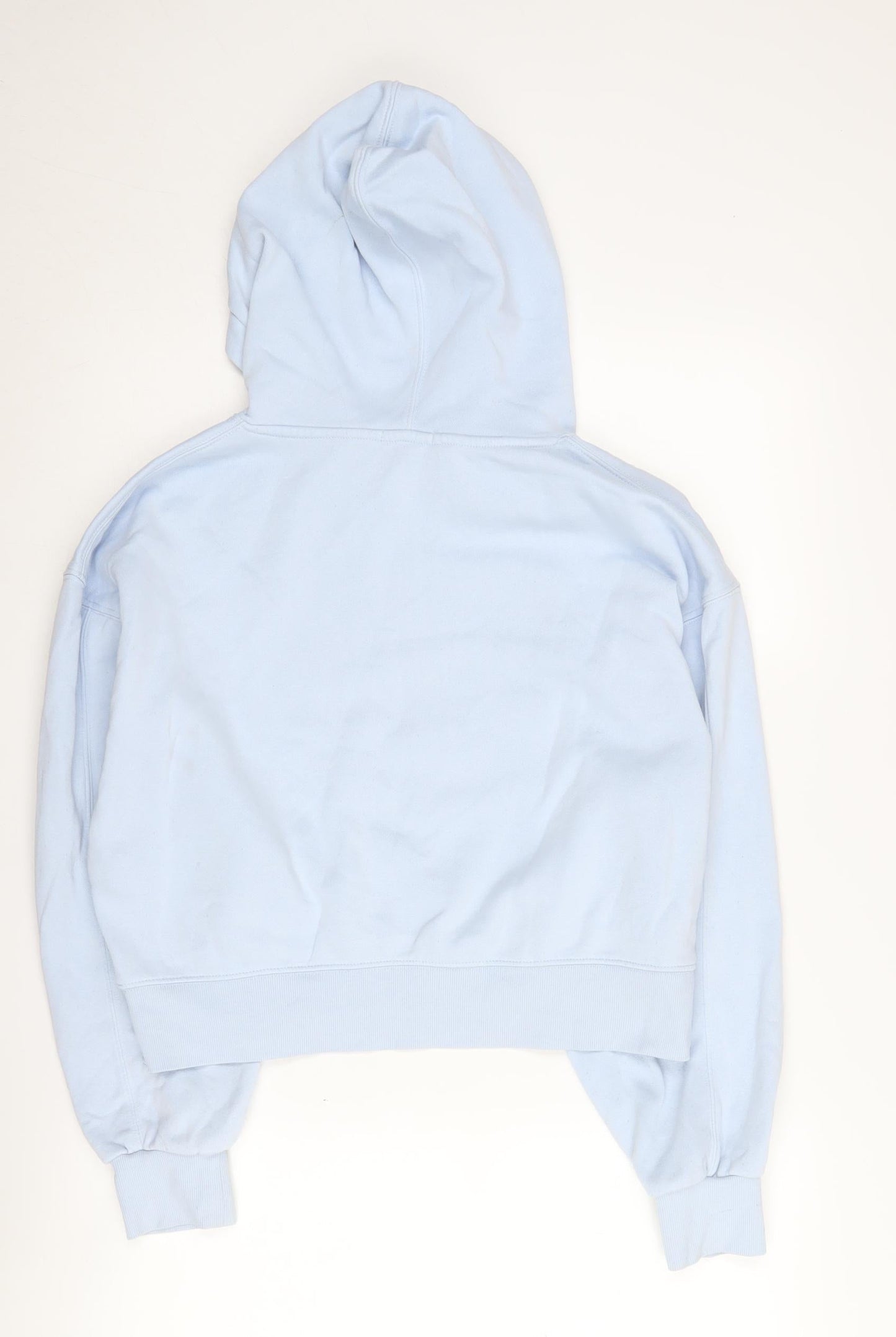 Stradivarius Women's Blue Pullover Hoodie Size 12