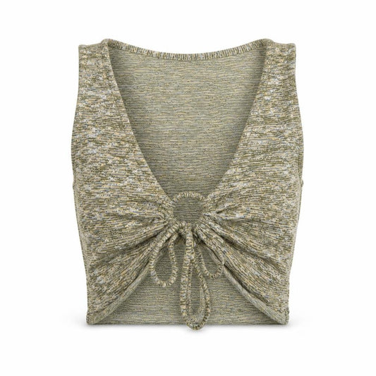 Womens UK Size S Pull & Bear Multicoloured Cropped Tank