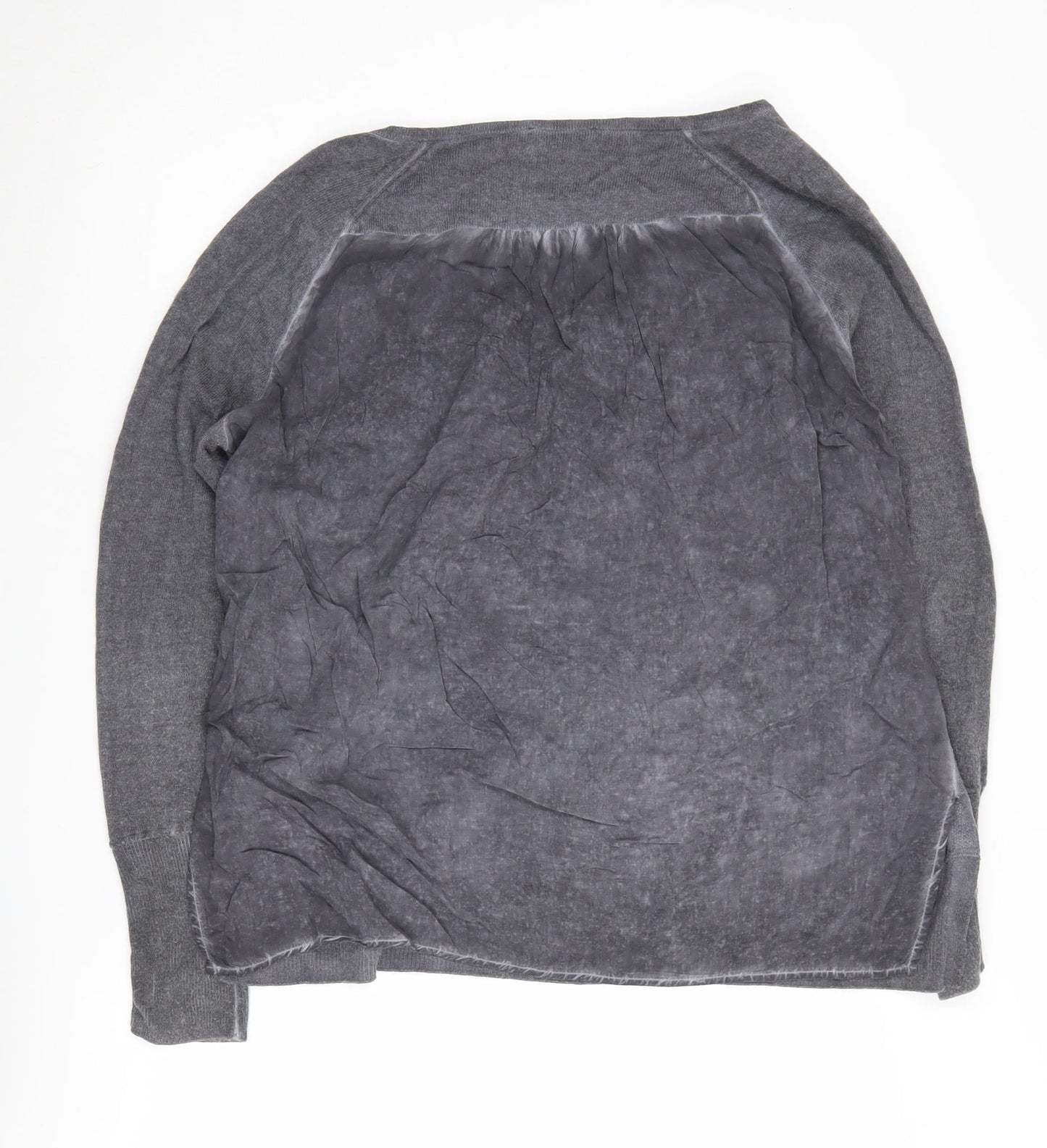 Womens UK Size L Mint Velvet Grey Pullover Jumper