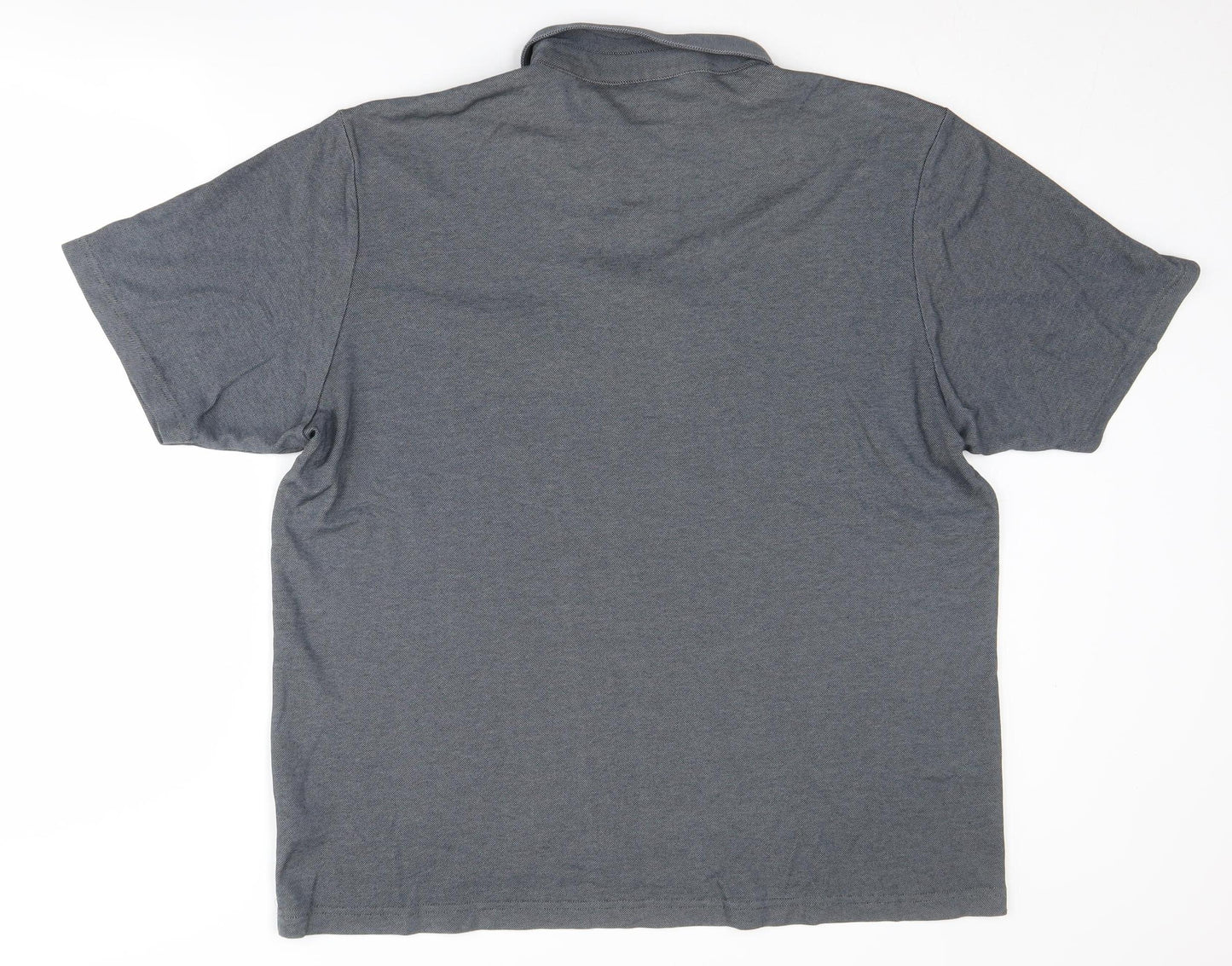 Carabou Men's Grey XL Polo Shirt Short Sleeve