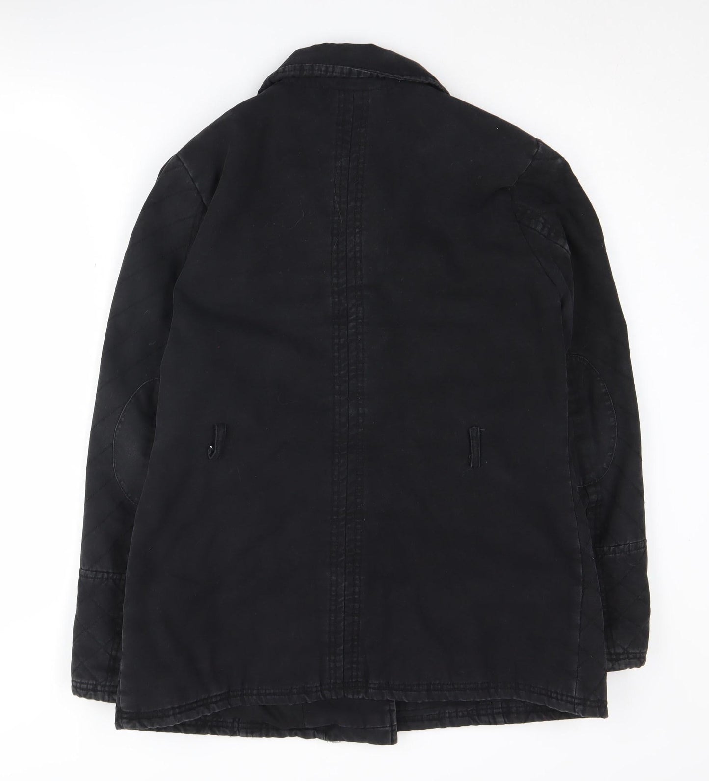 Womens UK Size 14 South Black Bomber Jacket