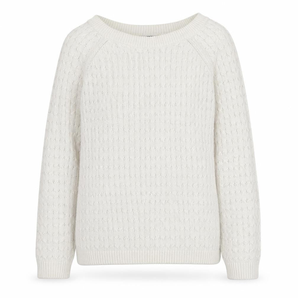 Womens UK Size M Old Navy Ivory Pullover Jumper