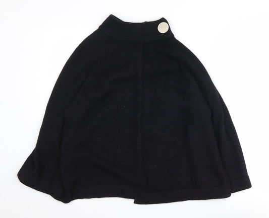 Evans Women Black Cape Jumper Size 20