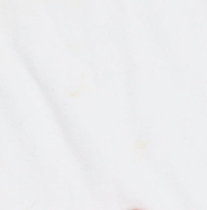 On Stage Men's 2XL White Polo Shirt - Colourblock Casual