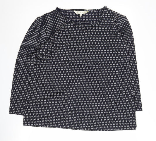 EWM Women's Multicoloured Geometric Top Size L