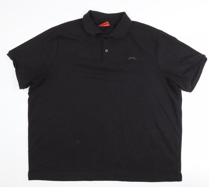 Slazenger Men's Black 3XL Polo Shirt