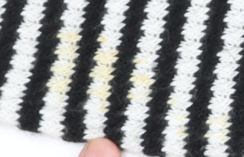 Evans Women's Black Striped Cardigan Size 20