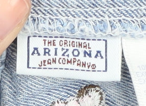 Arizona Girls Blue Denim Pinafore Dress, Size 2 Years