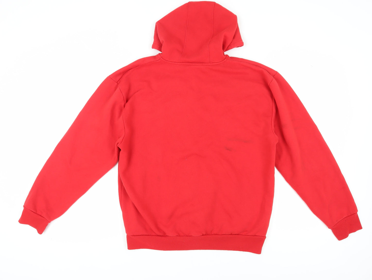 Mens UK Size L Slazenger Red Full Zip Hoodie