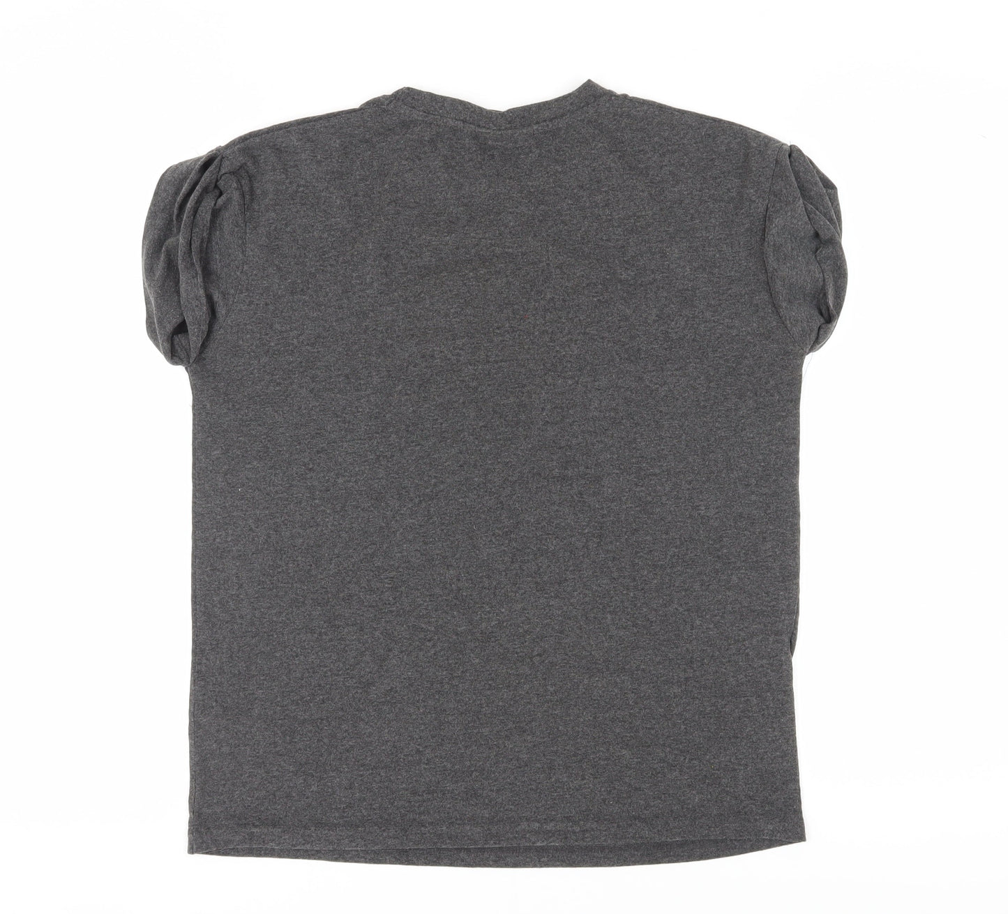 Unisex Adults UK Size 12 Harry Potter Grey Basic T-Shirt