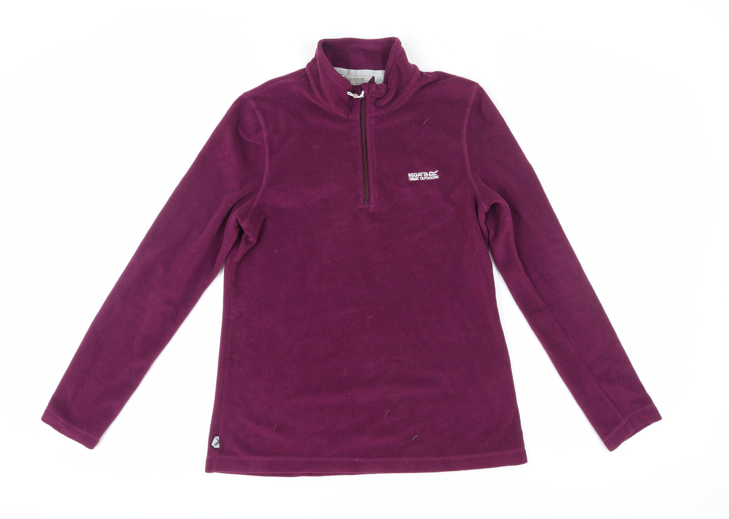 Regatta Women's Purple Pullover Fleece Size 12 Sweatshirt