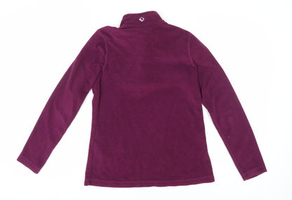Regatta Women's Purple Pullover Fleece Size 12 Sweatshirt