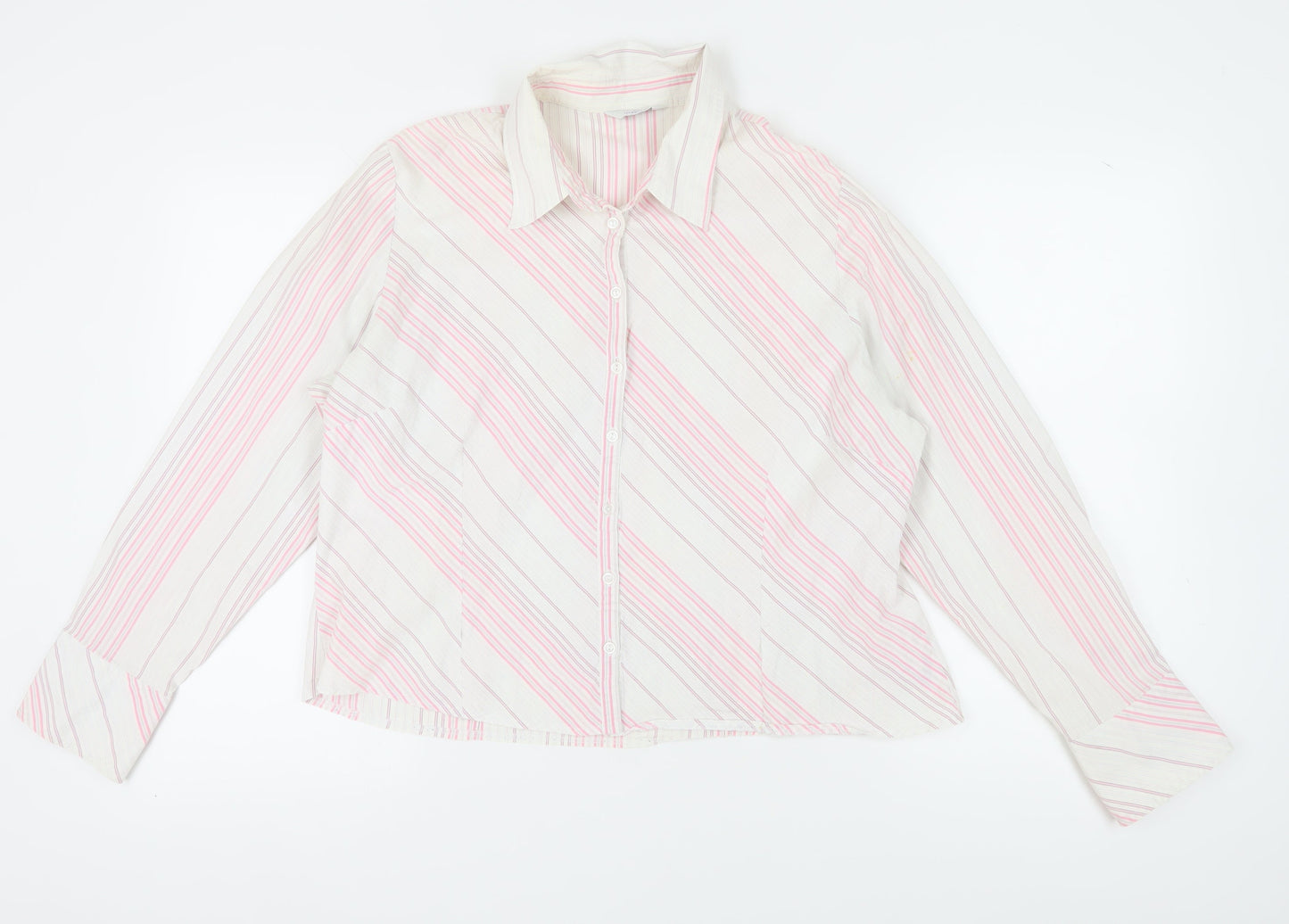 Womens UK Size 24 New Look Multicoloured  Button-Up