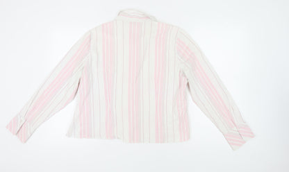 Womens UK Size 24 New Look Multicoloured  Button-Up