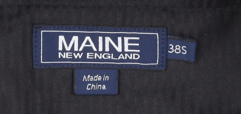 Maine New England Men's Black Corduroy Trousers Size 38