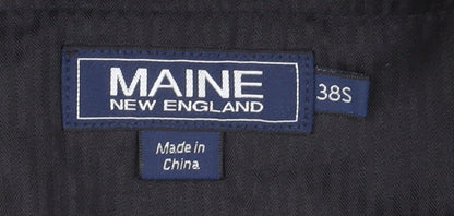 Maine New England Men's Black Corduroy Trousers Size 38