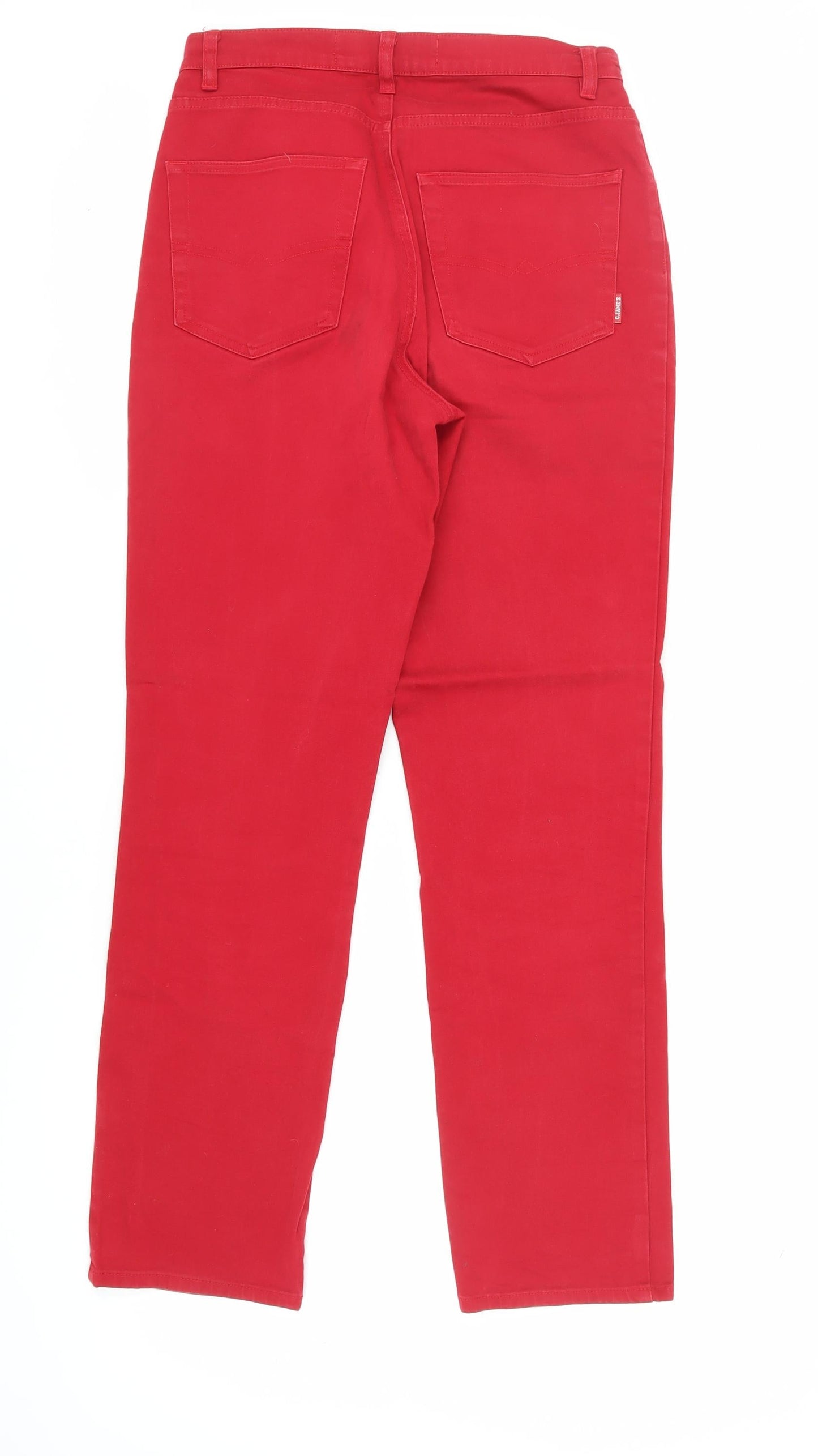 Calamity Jane's Women's Red Straight Jeans Size 12