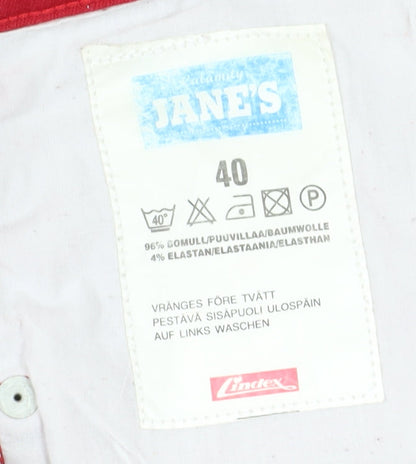 Calamity Jane's Women's Red Straight Jeans Size 12