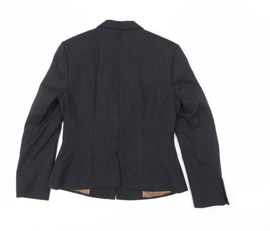 Brook Taverner Women's Black Suit Jacket Size 10 - Classic Business Style