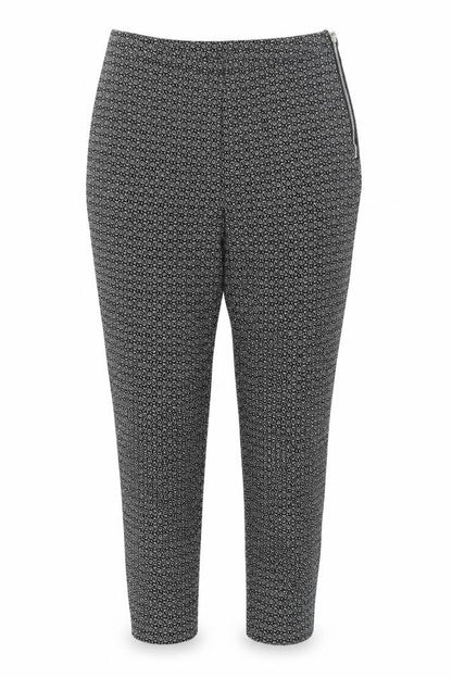 Womens UK Size 14 New Look Slim Fit Casual Business Black Trousers