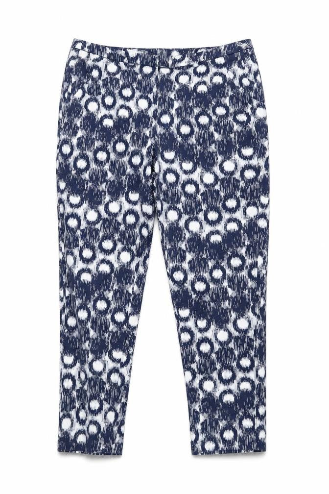 Womens UK Size M Fenn Wright Manson Regular Fit  Blue Trousers