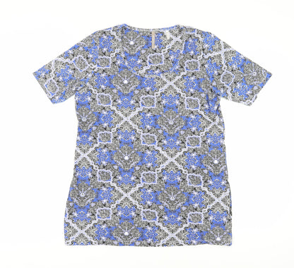 Anthology Women's Multicoloured Paisley T-Shirt Size 14