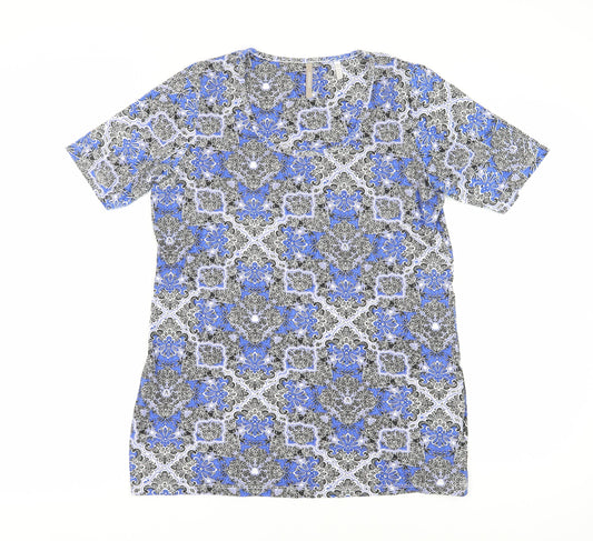 Anthology Women's Multicoloured Paisley T-Shirt Size 14