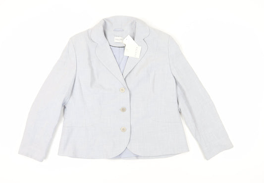 Eastex Women's Blue Blazer Size 18 Classic Fit