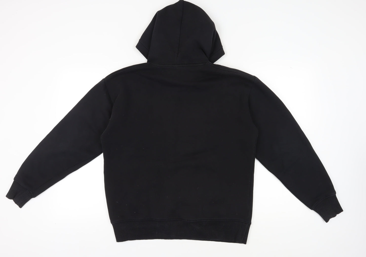 Zara Black Unisex Pullover Hoodie Size 12