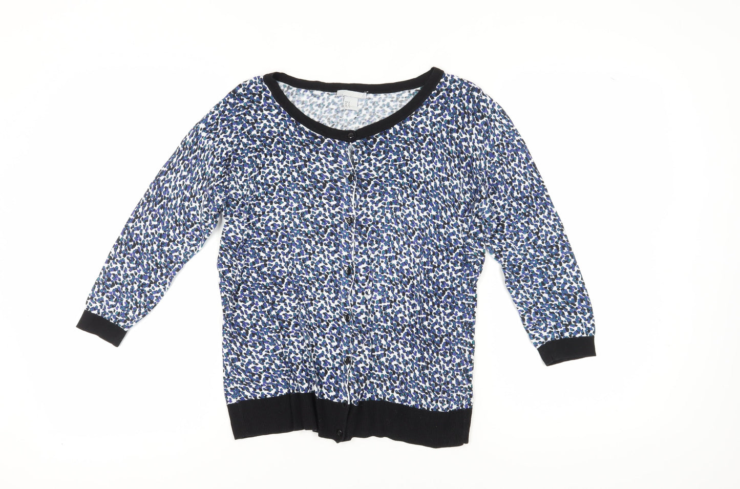 Womens UK Size 12 H&M Multicoloured Cardigan Jumper