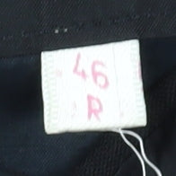 Mens UK Size 46 House of Fraser Regular Black Suit Tuxedo