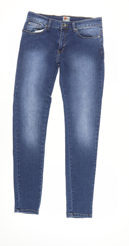 Kroze Men's Blue Skinny Jeans Size 32 - Classic Fit