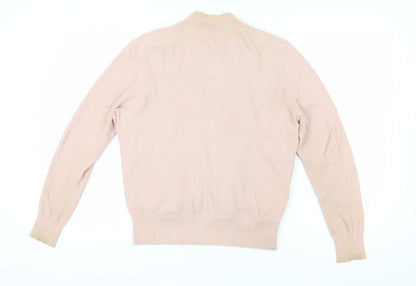 Womens UK Size 10 Ted Baker Pink Bomber Jacket