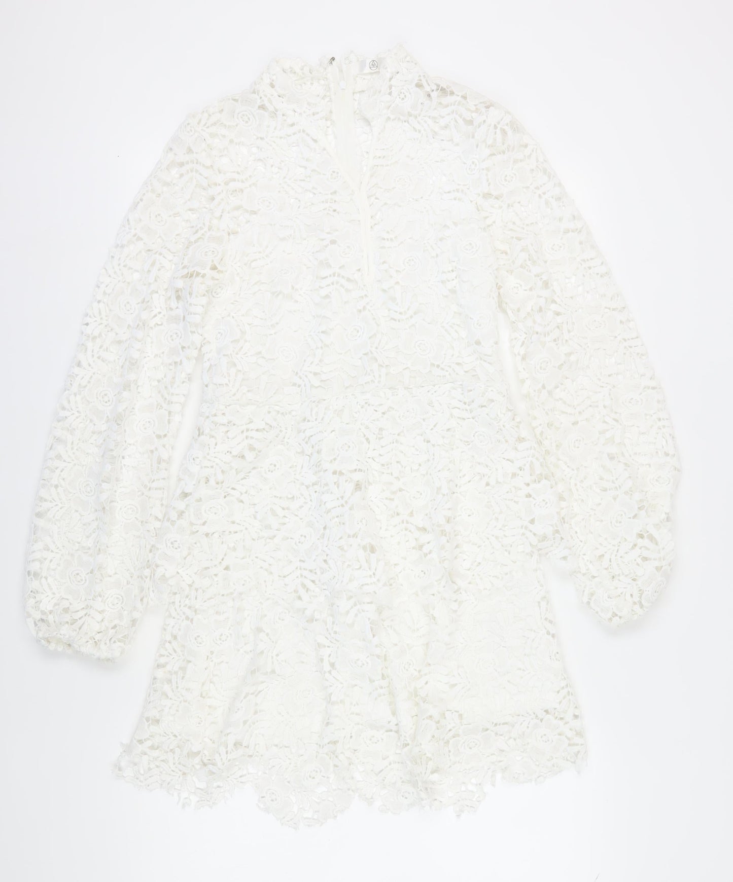 Missguided Women’s White Lace Dress Size 8