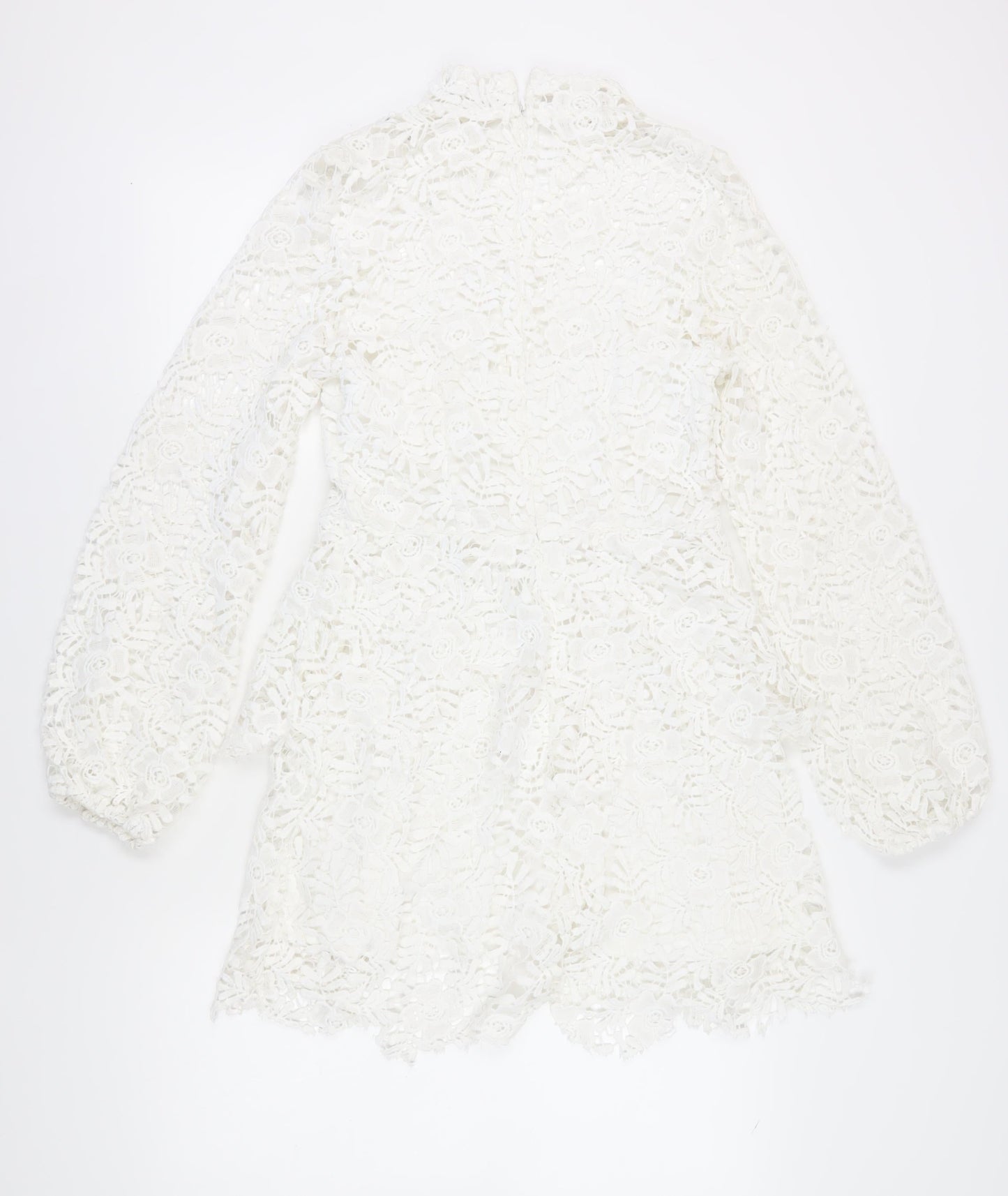 Missguided Women’s White Lace Dress Size 8