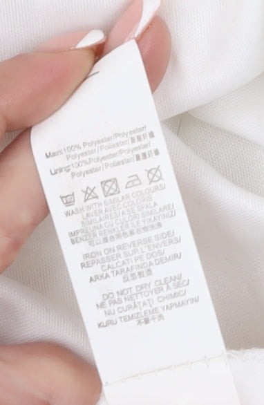 Missguided Women’s White Lace Dress Size 8