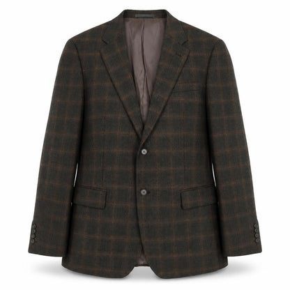 Mens UK Size 46 Greenwoods Regular Brown Suit Jacket