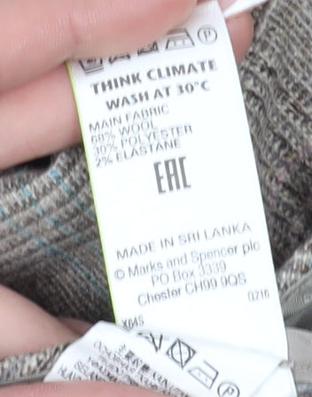 Womens UK Size 18 Marks and Spencer  Business Grey Trousers