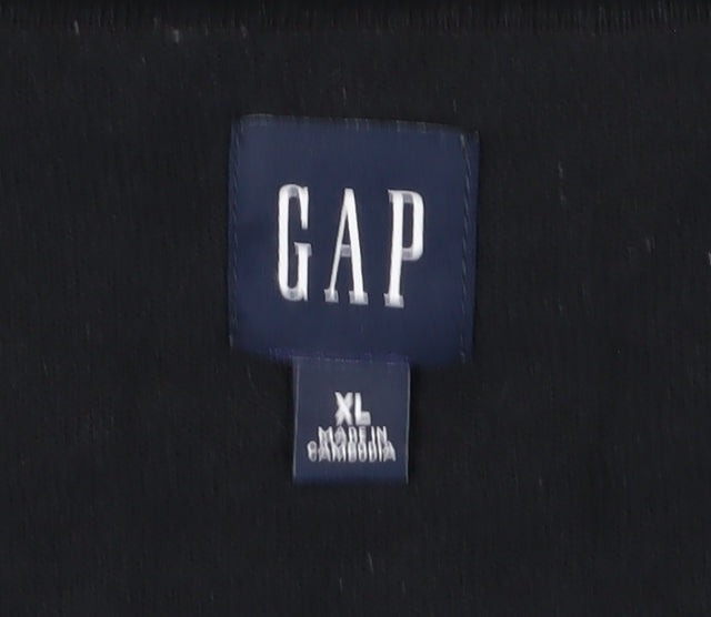 GAP Women's Black XL Pullover V-Neck Jumper