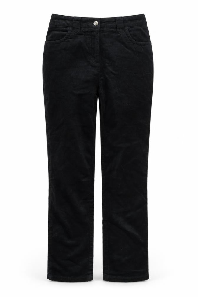 Womens UK Size 12 Marks and Spencer Regular Fit  Black Trousers