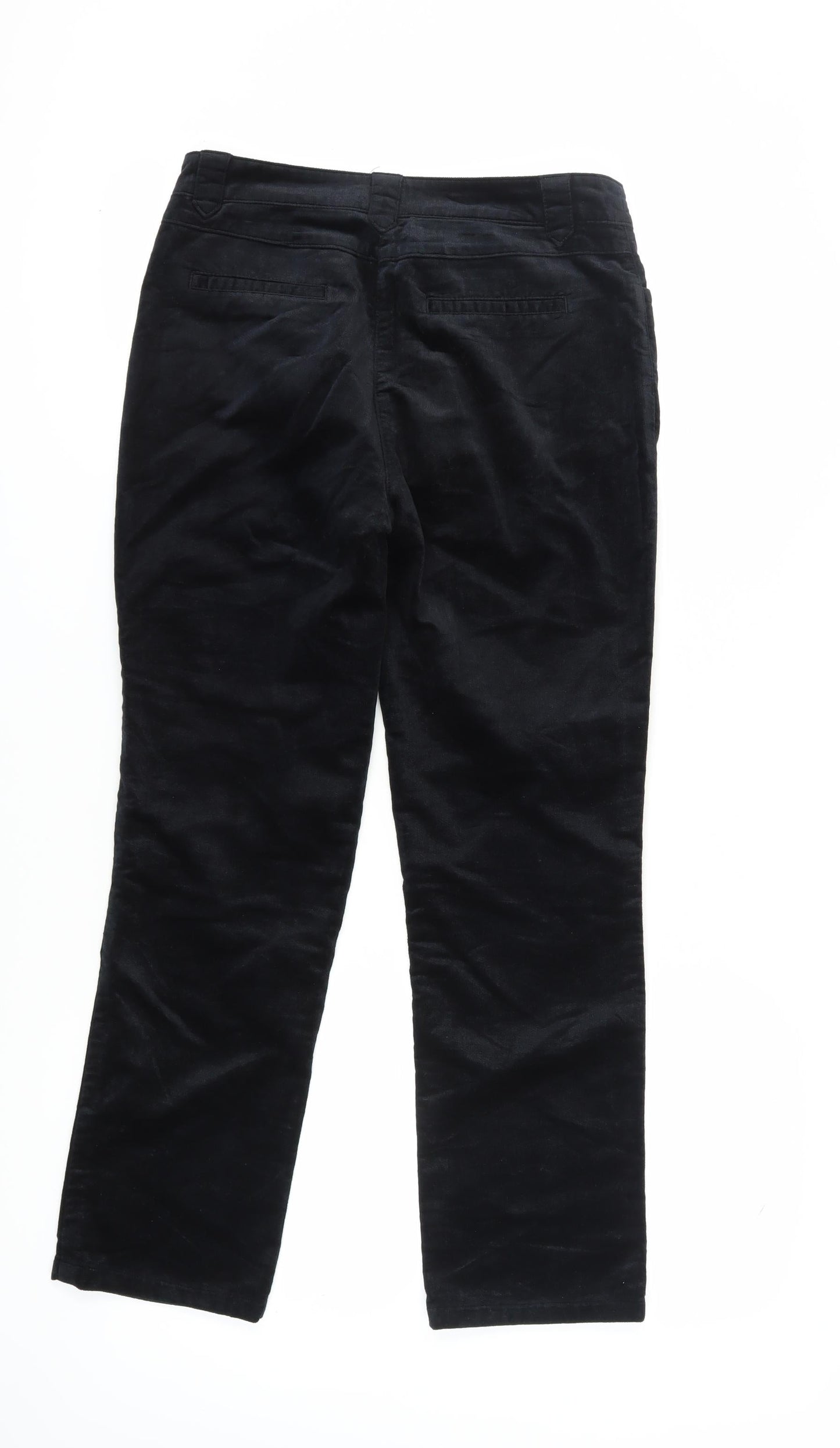 Womens UK Size 12 Marks and Spencer Regular Fit  Black Trousers