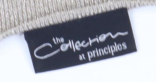 The Collection Beige V-Neck Women's Pullover Jumper