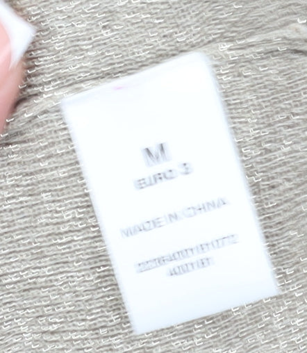 The Collection Beige V-Neck Women's Pullover Jumper