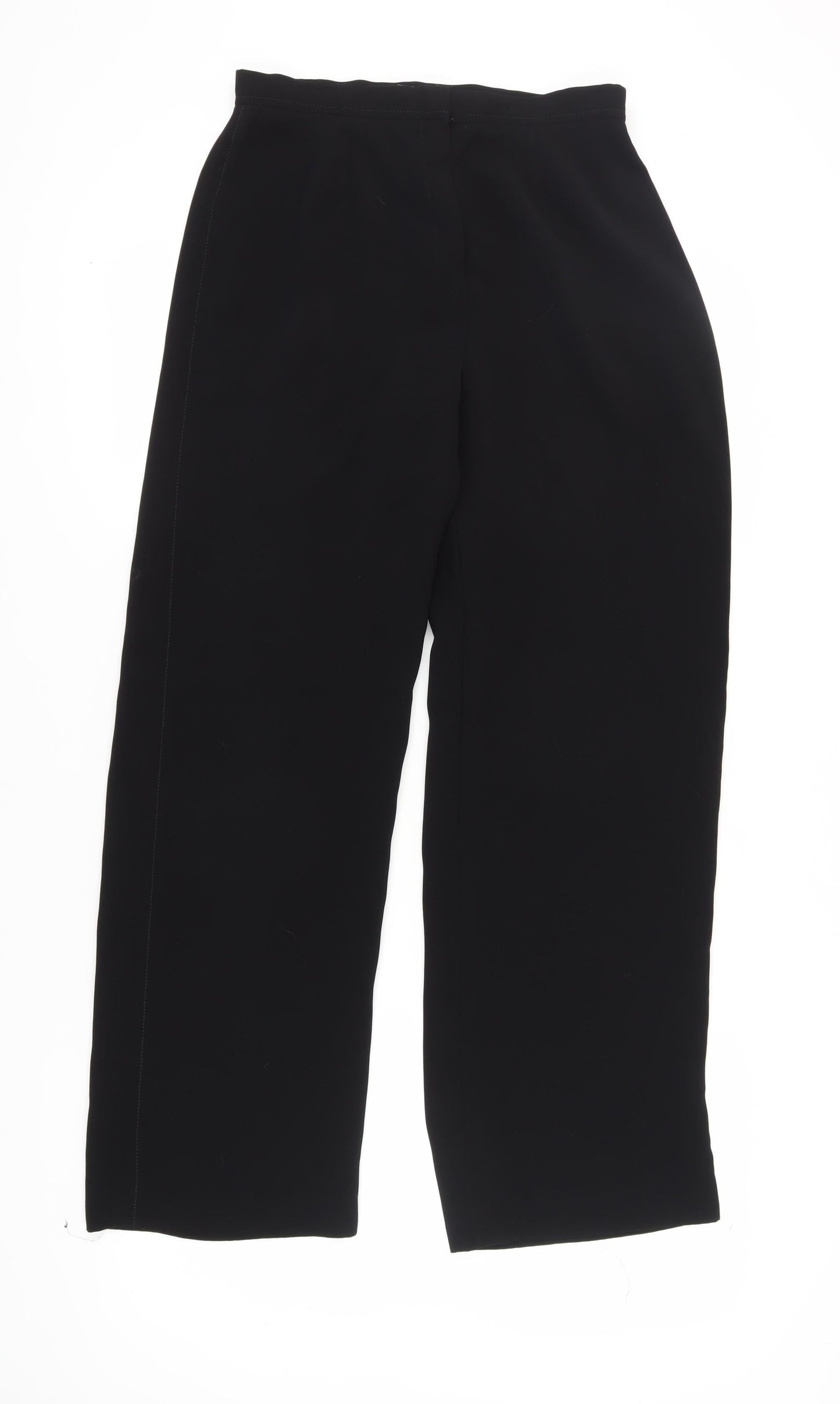 Womens UK Size 12 J. Taylor Regular Fit Business Formal Black Trousers