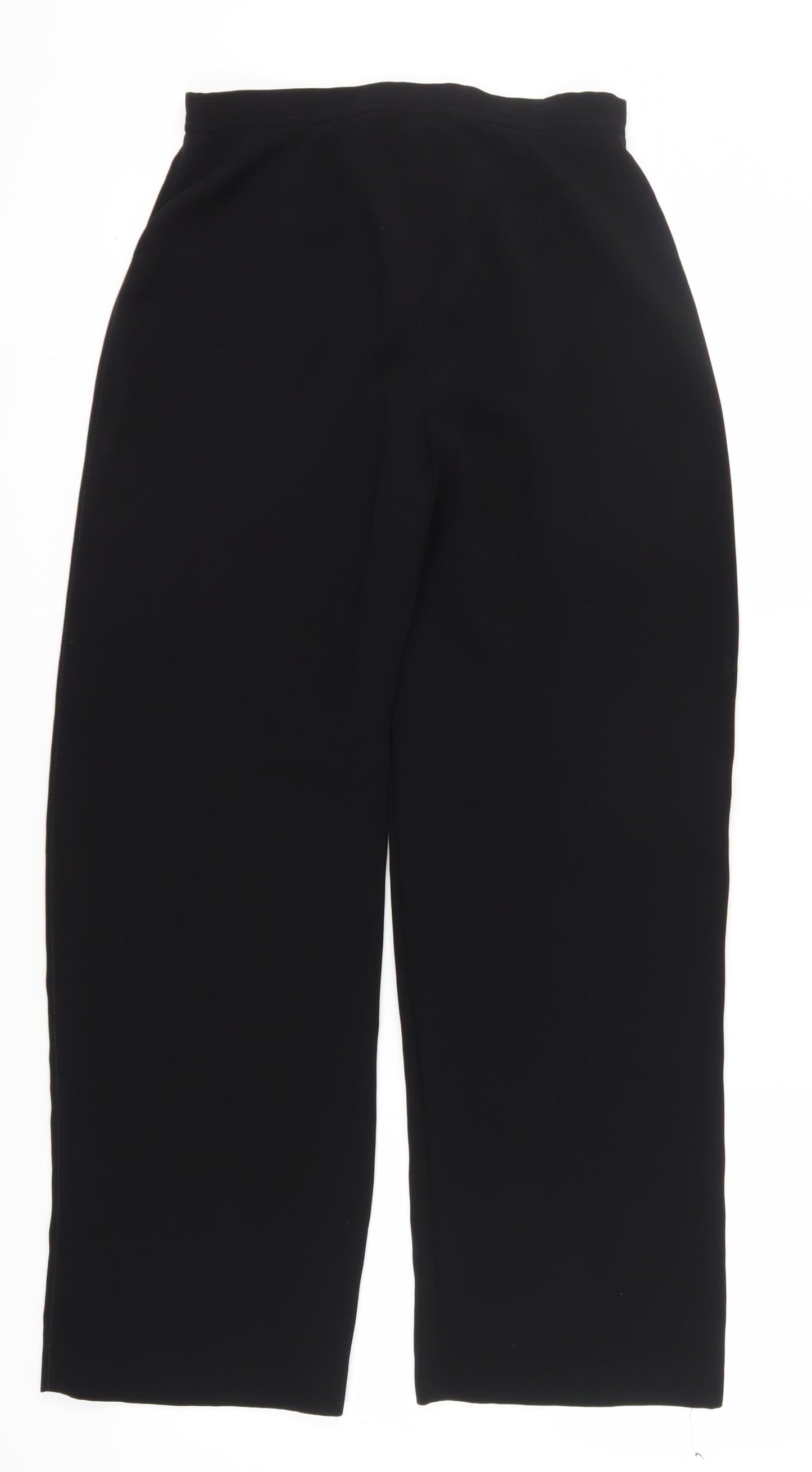 Womens UK Size 12 J. Taylor Regular Fit Business Formal Black Trousers