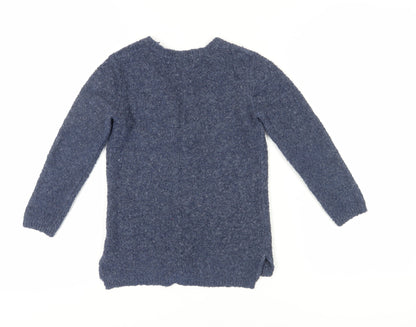 Next Blue Cardigan for Girls, Size 7, Winter Warmth