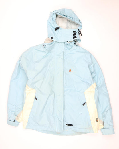 Womens UK Size L Trespass Blue Parka Coat