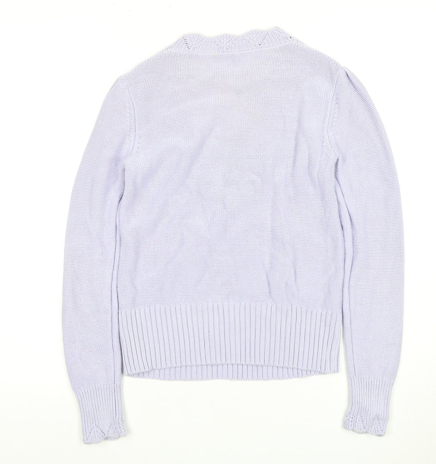 Womens UK Size S Oasis Purple Pullover Jumper