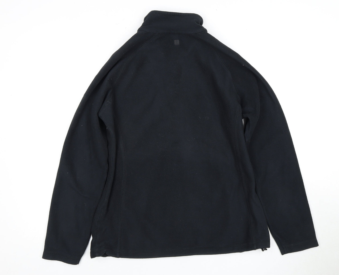 Mountain Warehouse Women's Black Fleece Jacket Size 12